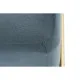 Bench DKD Home Decor   Foam Blue Golden Metal Polyester Velvet MDF Wood (80 x 80 x 42 cm)