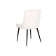 Dining Chair DKD Home Decor Beige Metal Polyester (56 x 51 x 84 cm)