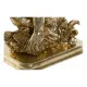 Figura Decorativa DKD Home Decor Dorado Resina Colonial Hoja de planta 16,5 x 10,6 x 22,5 cm