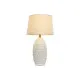 Desk lamp Home ESPRIT White Porcelain 50 W 220 V 36 x 36 x 65 cm