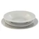 Dinnerware Set Home ESPRIT White Porcelain 27 x 27 x 2 cm 18 Pieces