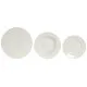 Dinnerware Set Home ESPRIT White Porcelain 27 x 27 x 2 cm 18 Pieces