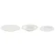 Dinnerware Set Home ESPRIT White Porcelain 27 x 27 x 2 cm 18 Pieces