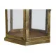 Portavelas Home ESPRIT Dorado Metal Cristal 23 x 23 x 48 cm