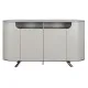Sideboard Home ESPRIT White Beige Marble Steel 150 x 40 x 86 cm
