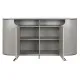 Sideboard Home ESPRIT White Beige Marble Steel 150 x 40 x 86 cm