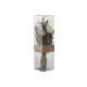 Decorative Plant Home ESPRIT Crystal Flower 11 x 11 x 40 cm (3 Units)