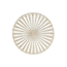 Wall Decoration Home ESPRIT White Golden Neoclassical 91 x 3 x 91 cm