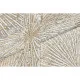 Wall Decoration Home ESPRIT White Golden Modern Stripped 120 x 3,5 x 120 cm