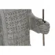Decorative Figure Home ESPRIT Grey Golden Oriental Warrior 35 x 32 x 118 cm