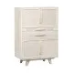 Mueble Auxiliar Home ESPRIT Blanco 85 x 40 x 123 cm