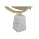 Globo Terraqueo Home ESPRIT Blanco Dorado PVC Mármol 27 x 25 x 40 cm