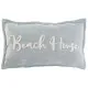 Cushion Home ESPRIT Beach White Sky blue Mediterranean 60 x 10 x 35 cm