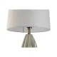 Lámpara de mesa Home ESPRIT Blanco Verde Gres 50 W 220 V 40 x 40 x 78 cm