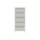 Cajonera DKD Home Decor Blanco Bambú Madera de Paulonia 42 x 32 x 98 cm