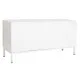 Mueble de TV DKD Home Decor Dorado Metal Blanco Madera de mango 120 x 40 x 60 cm