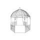 Pergola DKD Home Decor Black Iron (304 x 304 x 332 cm)