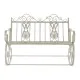 Mecedora DKD Home Decor Metal Aluminio Blanco (118 x 90 x 92 cm)