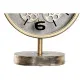 Table clock DKD Home Decor Gears Iron (30 x 12 x 41 cm)