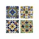 Coasters DKD Home Decor Tile 4 Units (10,8 x 10,8 x 0,7 cm)
