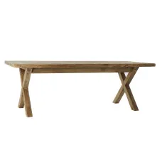 Mesa de Comedor DKD Home Decor Natural Madera Reciclada 220 x 100 x 76 cm