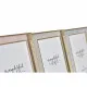 Photo frame DKD Home Decor Crystal MDF Wood (26 x 2 x 31 cm) (3 Units)