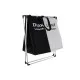 Laundry basket DKD Home Decor Foldable Double Metal Polyester (63 x 37 x 61 cm)