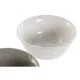 Bowl DKD Home Decor White Grey Porcelain Vintage 12,5 x 12,5 x 6,5 cm 2 Pieces