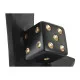 Bookend DKD Home Decor Black White Resin Dice (12 x 10 x 15 cm) (2 units)