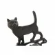Bell DKD Home Decor Cat Dog Brown Dark brown Rope Iron 14 x 15 x 24 cm (2 Units)