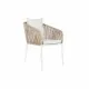 Table set with chairs DKD Home Decor Beige 78 cm 163 x 95 x 6 cm  