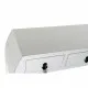 Console DKD Home Decor White Silver Fir MDF Wood (96 x 26 x 80 cm)