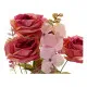 Decorative Flowers DKD Home Decor Polyethylene Iron (4 pcs) (17 x 17 x 44 cm)