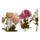 Decorative Flowers DKD Home Decor Polyethylene Iron (4 pcs) (17 x 17 x 44 cm)
