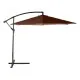 Parasol DKD Home Decor MB-166676 Marrón Multicolor Acero Metal/Plástico 300 x 300 x 250 cm