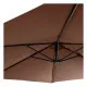 Parasol DKD Home Decor MB-166676 Marrón Multicolor Acero Metal/Plástico 300 x 300 x 250 cm