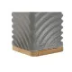 Toothbrush Holder Home ESPRIT Grey Cream Bamboo Dolomite 7 x 7 x 12 cm (2 Units)