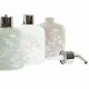 Soap Dispenser DKD Home Decor Crystal ABS 350 ml (8 x 8 x 14 cm) (3 Units)