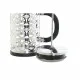 Cafetera de Émbolo DKD Home Decor Negro Acero Inoxidable Plata Vidrio de Borosilicato (600 ml)