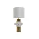 Lámpara de mesa Home ESPRIT Blanco Dorado 50 W 220 V