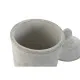 Vase Home ESPRIT Grey Cement Oriental 19 x 19 x 31 cm