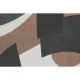 Cuadro Home ESPRIT Marrón Negro Verde Abstracto Urbano 80 x 4 x 80 cm (2 Unidades)