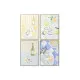 Painting Home ESPRIT Yellow Blue Mediterranean 60 x 4 x 80 cm (4 Units)