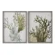 Painting Home ESPRIT Green Coral Mediterranean 45 x 2 x 60 cm (2 Units)