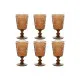Set de Copas Home ESPRIT Cristal 8,5 x 8,5 x 16,3 cm (6 Unidades)