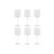 Set de Copas Home ESPRIT Transparente Cristal 9,6 x 9,6 x 22,5 cm (6 Unidades)