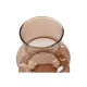 Vase Home ESPRIT Amber Crystal Modern 11,5 X 11,5 X 19,5 cm