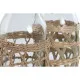 Jarra Home ESPRIT Natural Cristal Fibra (2 Unidades)