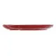 Plato Home ESPRIT Rojo Gres Moderno 32 x 31 x 3,5 cm