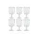 Set de Copas Home ESPRIT Transparente Cristal 300 ml 8 x 8 x 14 cm (6 Unidades)